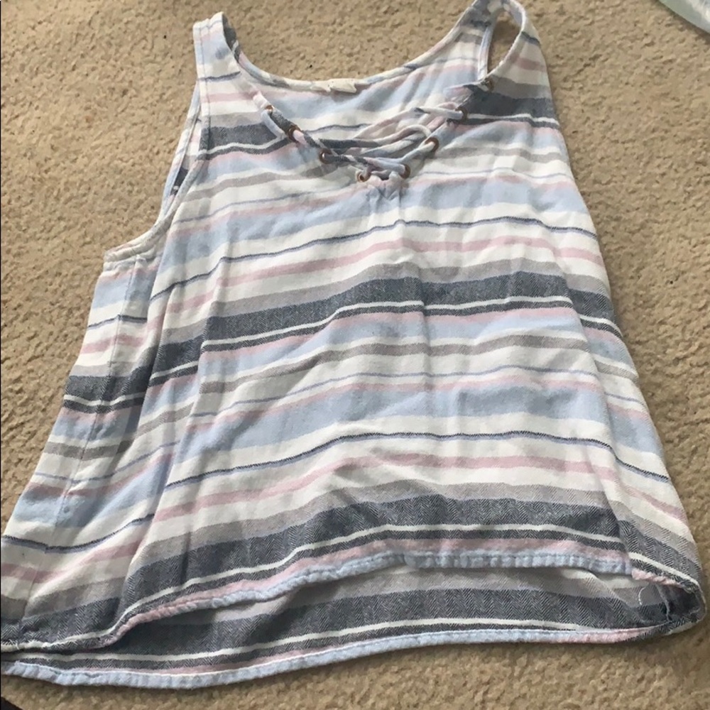 multi colored top